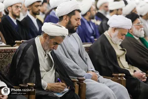 دیدار جمعی از خطبای مشهد با تولیت آستان قدس رضوی