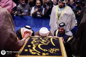 تشرف شیوخ عشایر عراق به حرم مطهر-۳