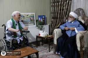 دیدار تولیت آستان قدس رضوی با خانواده شهدا و جانبازان