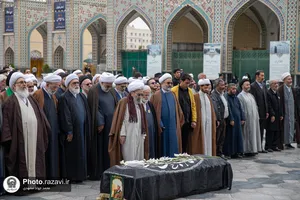 تشییع پیکر حجت&zwnj;الاسلام والمسلمین محمدباقر واعظی نژاد