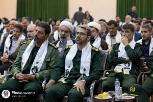 دیدار تولیت آستان قدس رضوی با فرماندهان، پاسداران و بسیجیان سپاه امام رضا(ع)
