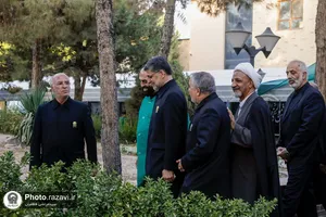 حضور قائم مقام تولیت آستان قدس رضوی در مواکب مسیر قوچان