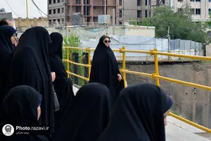 بازدید خدام خواهر حرم مطهر از دستاوردهای آستان قدس رضوی