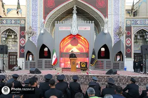 مراسم اعزام خادمین اربعین حسینی