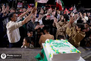 برگزاری جشن میلاد حضرت زینب سلام&zwnj;الله علیها در موکب جوانان رضوی