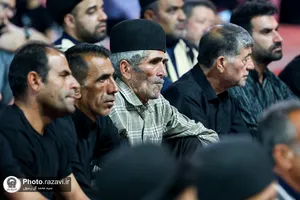 عزاداری هیئات مذهبی چهارمحال و بختیاری در حسینیه حرم