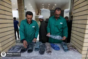 افتتاح موکب خادمان بخش کتب انوار حرم مطهر رضوی