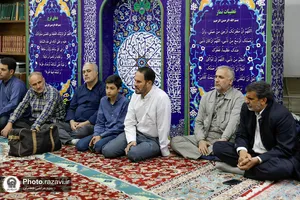 حضور خدام و کارکنان آستان قدس رضوی در مراسم سالگرد ارتحال امام خمینی(ره)