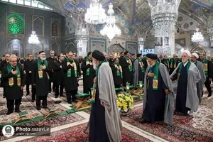 مراسم خطبه خوانی صبح میلاد امام رضا علیه&zwnj;السلام