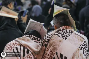 مراسم احیا شب بیست و یکم ماه مبارک رمضان در حرم مطهر رضوی-2