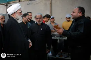 بازدید تولیت آستان قدس رضوی از مواکب دهه آخر صفر