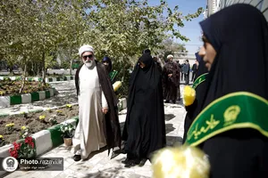 حضور تولیت آستان قدس رضوی در جمع دانش آموزان دبیرستان دخترانه امام رضا(علیه&zwnj;السلام)