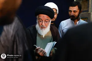 اعتکاف علمی طلاب در مدرسه تابستانی دارالعلم حرم مطهر رضوی-1