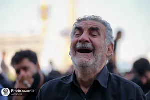 اجتماع عظیم عزاداران امام رضا علیه السلام در حرم مطهر رضوی
