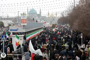 راهپیمایی پرشکوه 22 بهمن در مشهد