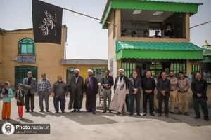 آغاز به کار موکب دربانان حرم مطهر رضوی در محور سرخس-مشهد