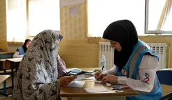 بهره‌مندی احسان پذیران مسجد زمی مراغه از خدمات رایگان سلامت