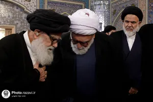 گرامیداشت سید مقاومت در حرم مطهر رضوی