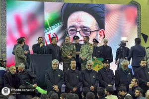 گرامیداشت شهدای سانحه بالگرد رئیس جمهور و هیئت همراه در تبریز