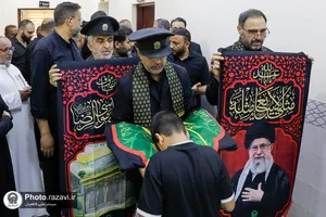 حضور کاروان سفیران امام رئوف علیه&zwnj;السلام در بیمارستان حضرت بتول شهر کوت