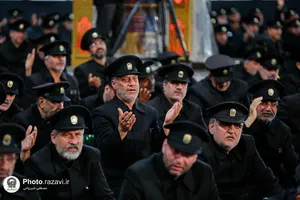 آیین خطبه&zwnj;خوانی شب شهادت امام رضا علیه&zwnj;السلام در حرم مطهر رضوی