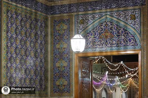 حال و هوای حرم مطهر رضوی در شب عید غدیر