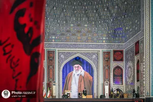 آئین بزرگداشت رهبر شهید انقلاب اسلامی در حرم مطهر رضوی