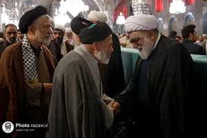 گرامیداشت سید مقاومت در حرم مطهر رضوی