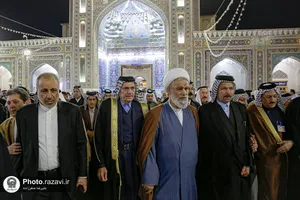 تشرف شیوخ عشایر عراق به حرم مطهر رضوی
