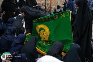 حضور خدام حرم مطهر رضوی در مرکز آموزش نابینایان امید