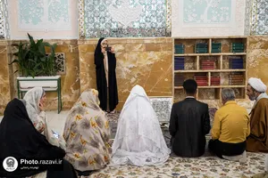 با اجازه امام رضا &laquo;بـــــــــــــــــله&raquo;