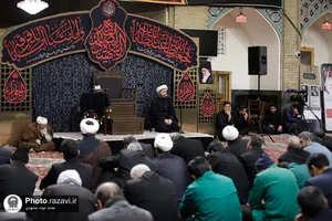 مراسم عزاداری سالروز شهادت حضرت زهرا(س) با حضور تولیت آستان قدس رضوی