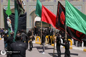 عزاداری روز تاسوعای حسینی در مشهد