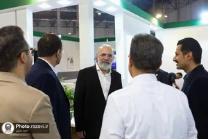 حضور آستان قدس رضوی در نمایشگاه مشهد اینوکس و فاینکس-1