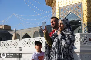 حال و هوای حرم مطهر رضوی در آستانه ولادت امام رضا علیه&zwnj;السلام