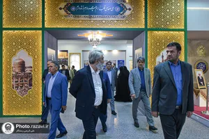 بازدید مدیران مدارس امام رضا علیه&zwnj;السلام از رواق خدمت حرم مطهر رضوی