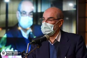 حضور خدام خواهر حرم امام رضا(علیه&zwnj;السلام) در بیمارستان رضوی