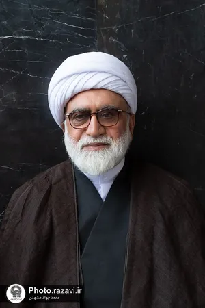 مراسم ترحیم مرحوم سید جواد حجازی در حرم مطهر رضوی