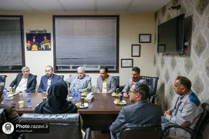 بازدید رئیس مرکز تحقیقات وزارت راه، مسکن و شهرسازی کشور از کارخانه هبلکس رضوی
