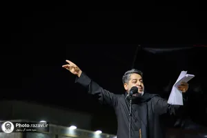 مراسم چهارپایه&zwnj;خوانی کشورهای جهان اسلام در حرم مطهر رضوی -2