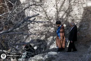 تشرف جمعی از اهالی روستای سیج به حرم مطهر رضوی