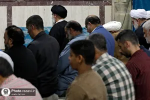 حضور تولیت آستان قدس رضوی در مسجد جامع خرمشهر