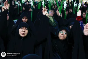 عزاداری زنان نوغان
