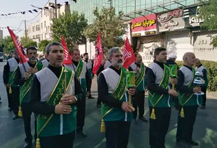 خادم‌یاران البرز با برپایی آیین یوم الرضا (ع) به سوگ امام رئوف نشستند