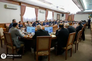 دیدار صمیمانه قائم مقام تولیت آستان قدس رضوی با همکاران سازمان مرکزی