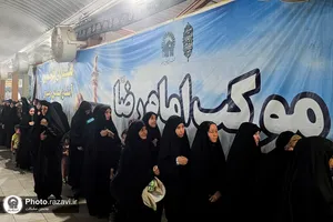 موکب امام رضا علیه&zwnj;السلام در شهر کاظمین