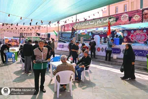 موکب امام رضا علیه&zwnj;السلام در دانشگاه اراک