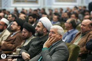 آیین شکرانه خدمت در حرم مطهر رضوی
