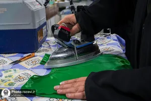 کارگاه دوخت لباس شیرخوارگان حسینی