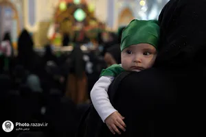 همایش "شیرخوارگان حسینی" در حرم مطهر رضوی-1
